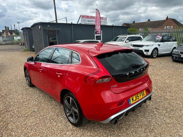 Volvo V40 2.0 D2 R-design Nav Euro 6 S S Red #5