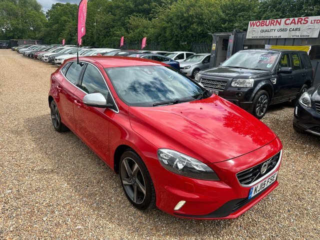 Volvo V40 2.0 D2 R-design Nav Euro 6 S S Red #3