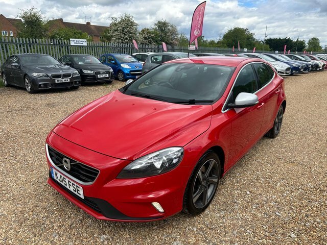 Volvo V40 2.0 D2 R-design Nav Euro 6 S S Red #4