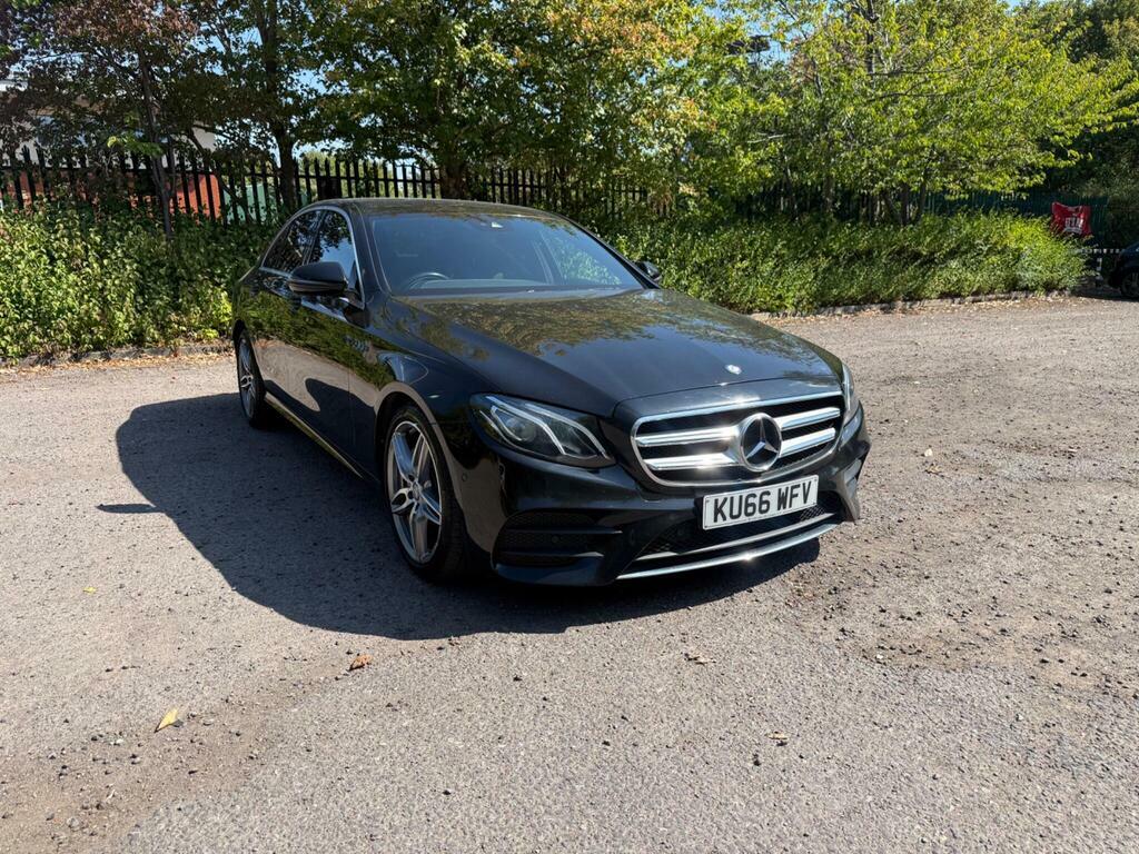 Mercedes-Benz E Class 2.0 E220d Amg Line G-tronic Euro 6 S S Black