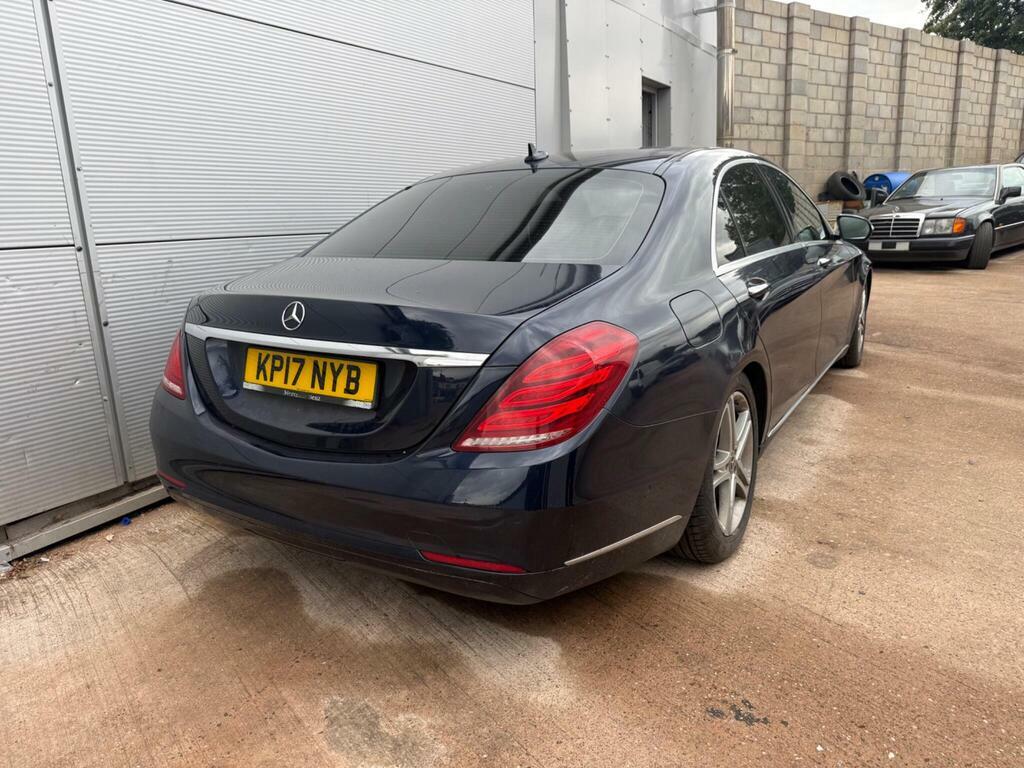 Mercedes-Benz S Class 3.0 350Ld V6 Se Executive G-tronic Euro 6 S S Blue #4
