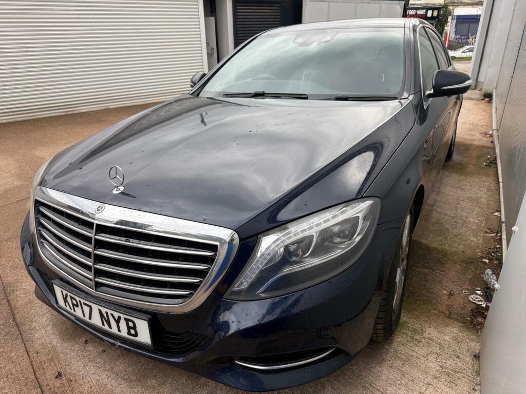 Mercedes-Benz S Class 3.0 350Ld V6 Se Executive G-tronic Euro 6 S S Blue #2