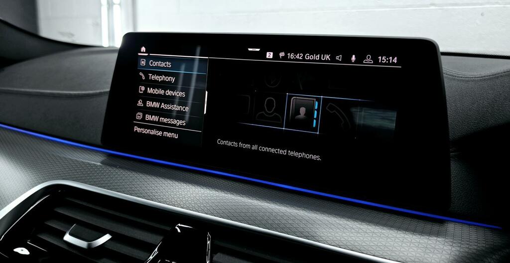 BMW 5 Series Se Blue #40