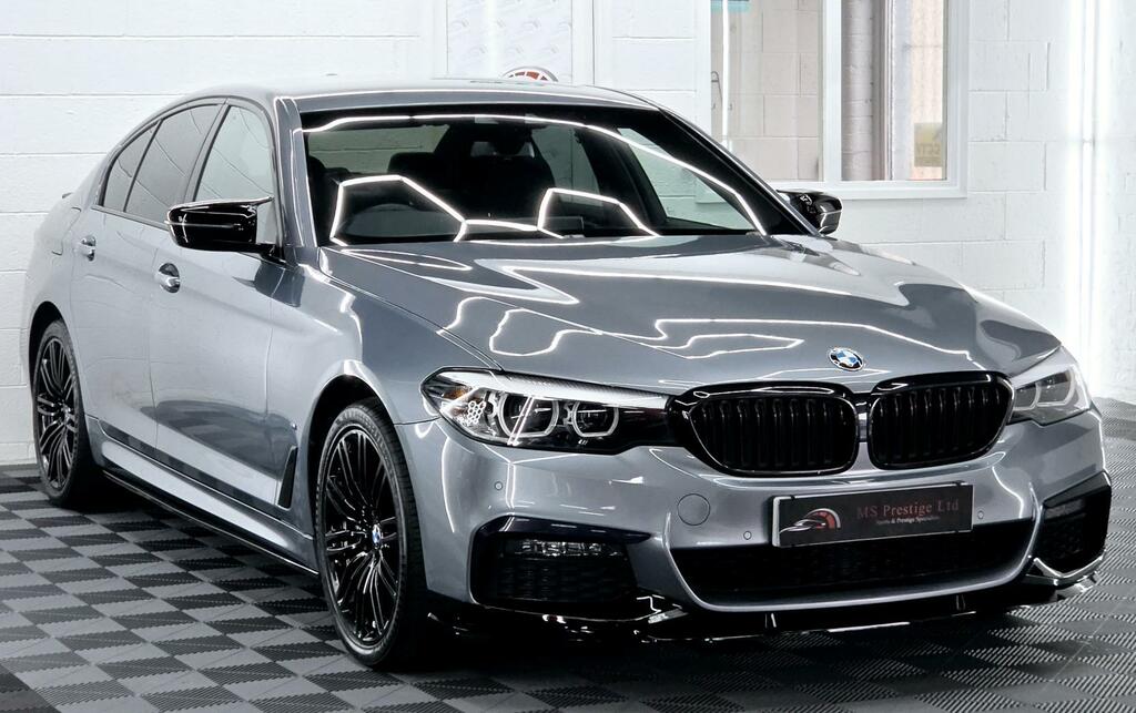 BMW 5 Series M Sport Blue #4