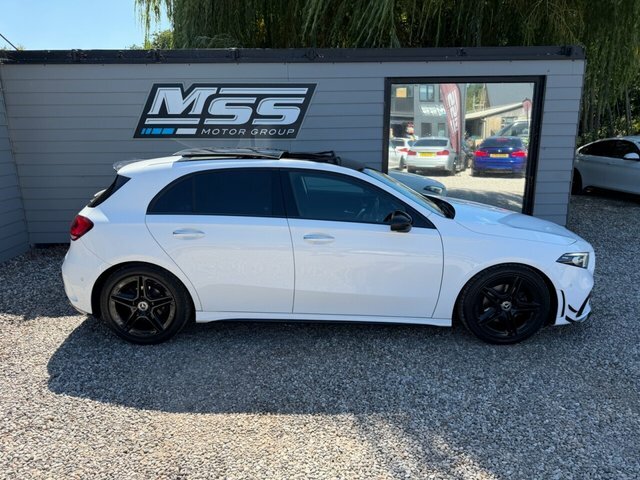 Mercedes-Benz A Class 2019 2.0 A200d Amg Line Premium Plus Hatchback 5 KM19VWY White #6