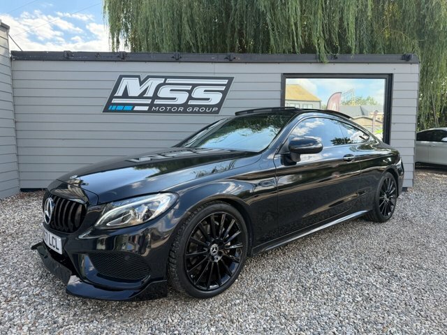 Mercedes-Benz C Class 2018 2.1 C220d Amg Line Premium Coupe Black