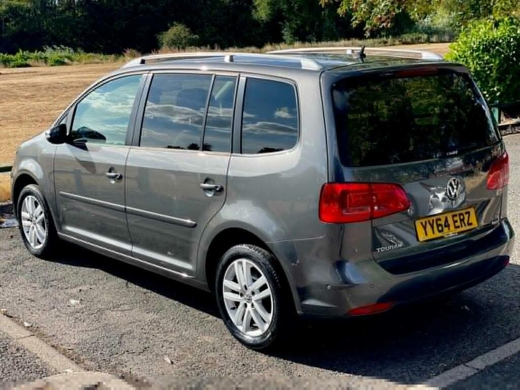 Volkswagen Touran Mpv 1.6 Tdi Se Euro 5 201464 YY64ERZ Grey #4