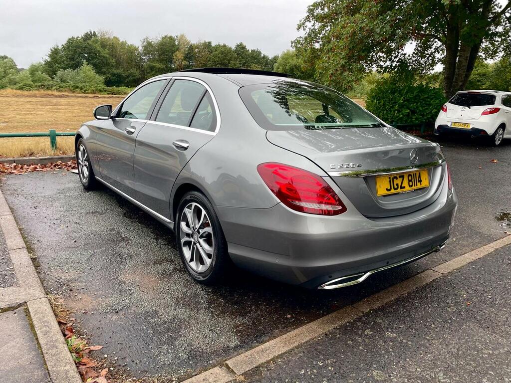 Mercedes-Benz C Class 2.1 C220d Sport Premium 7G-tronic Euro 6 Ss Silver #4