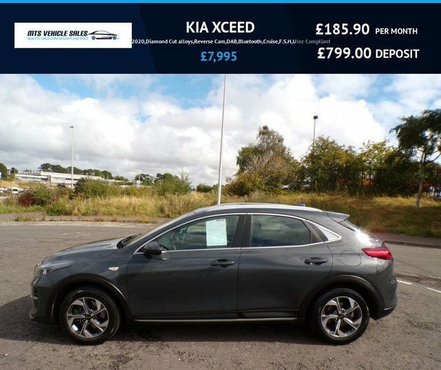 Kia Xceed 2020 1.6 Crdi 2020,Diamond Cut Alloys,reverse Cam, Grey
