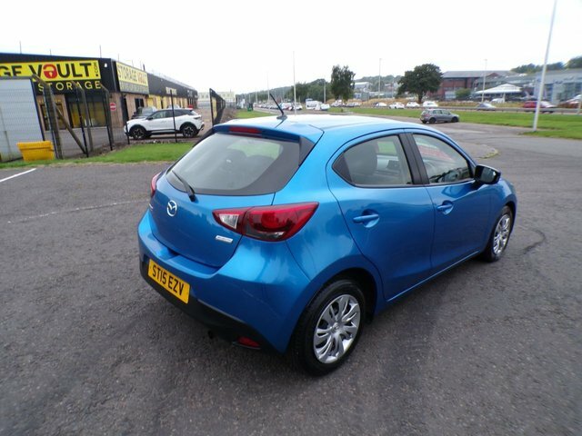 Mazda 2 2015 1.5 Skyactiv-g Se 2015,20 Road Tax,60mpg,sup ST15EZV Blue #6