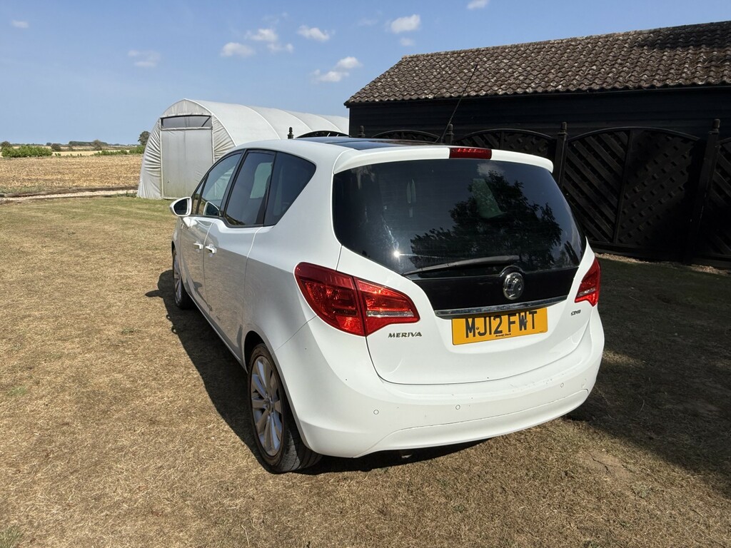 Vauxhall Meriva 1.7 Cdti Se MJ12FWT White #6