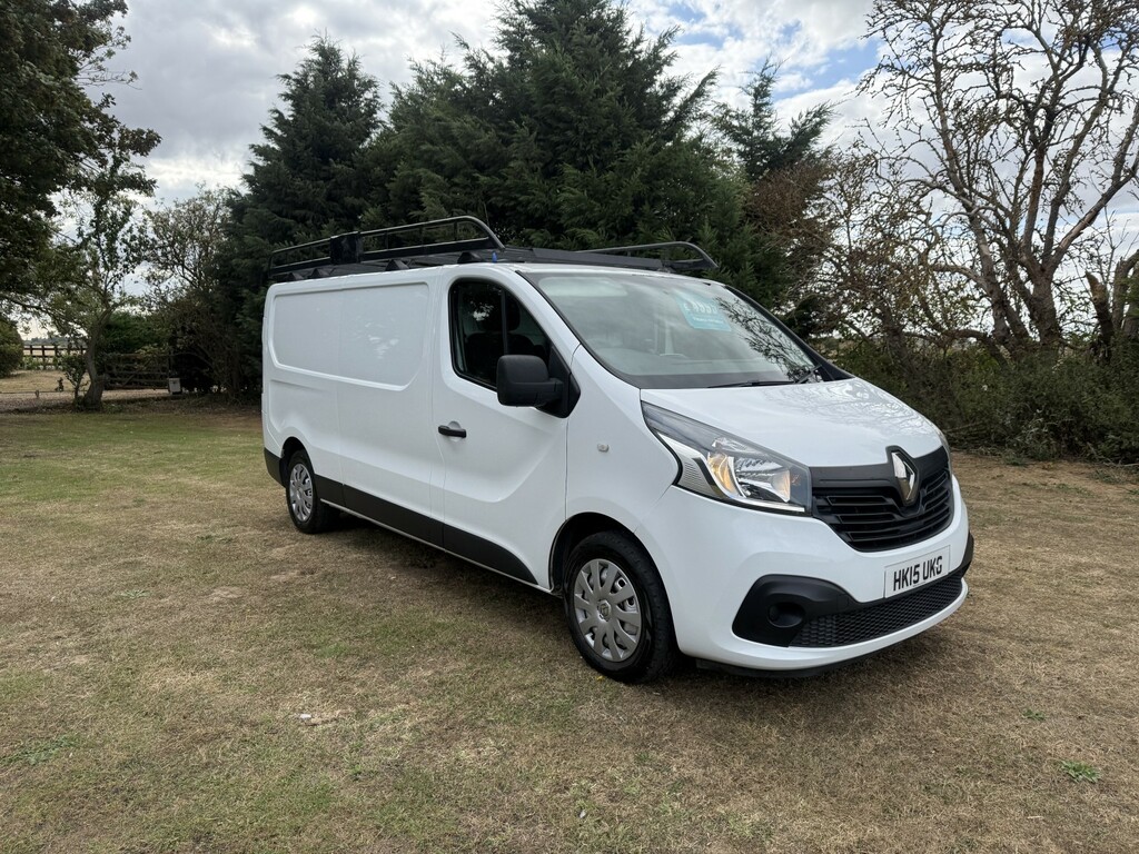 Renault Trafic Panel Van Black #9
