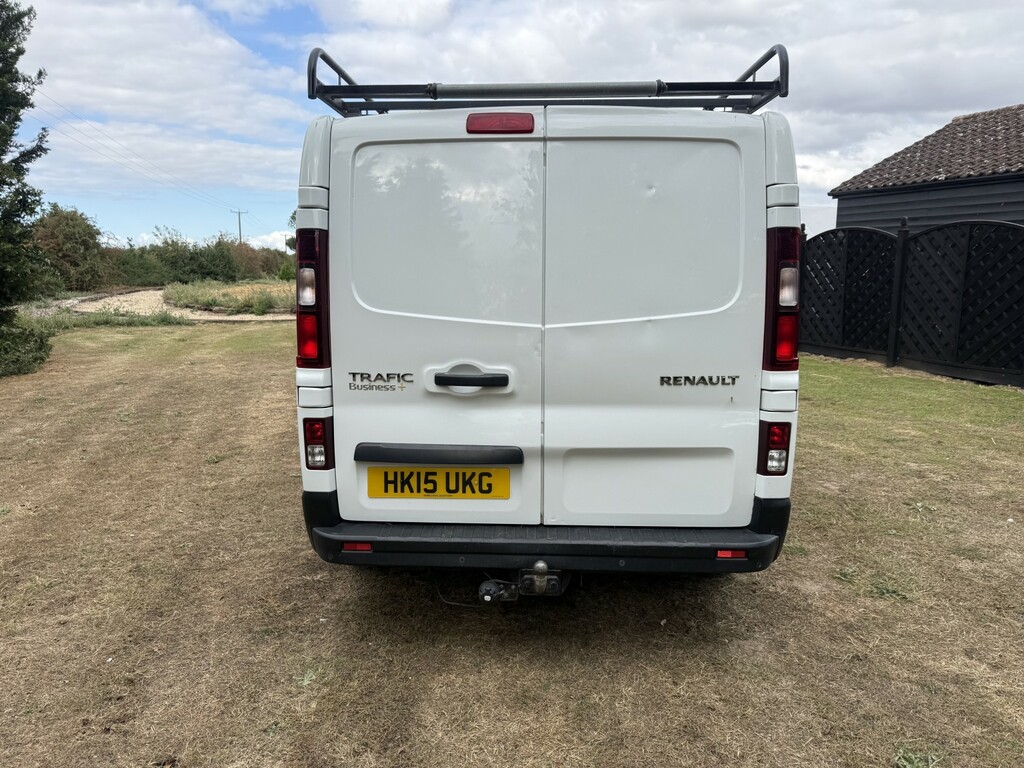 Renault Trafic Panel Van Black #6