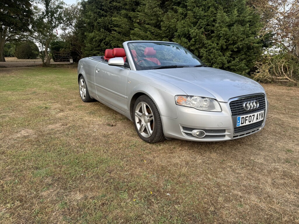Audi A4 Cabriolet 2.0 Tdi Sport Silver