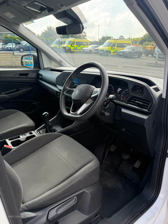 Volkswagen Caddy 2.0 Tdi 102Ps Commerce Van White #7