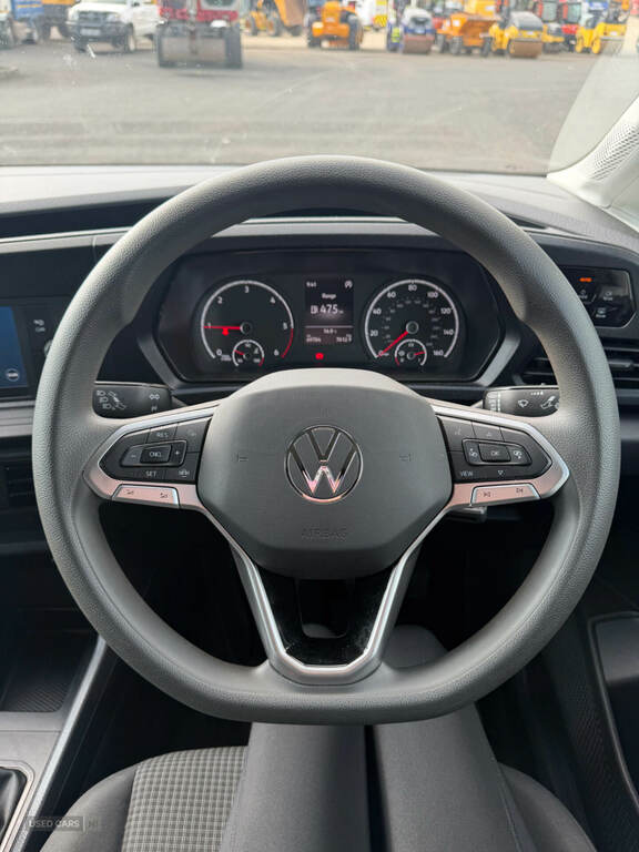 Volkswagen Caddy 2.0 Tdi 102Ps Commerce Van White #8