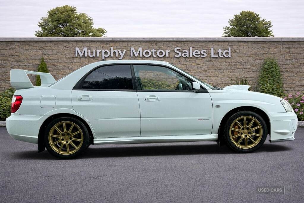 Subaru WRX STI 4dr White #2