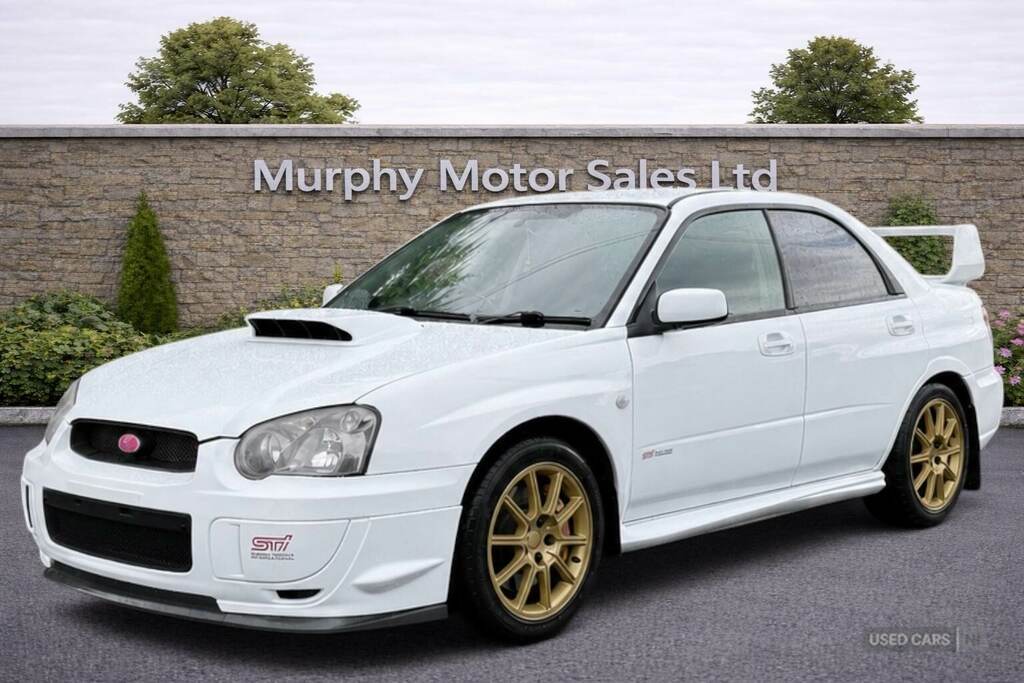 Subaru WRX STI 4dr White #4