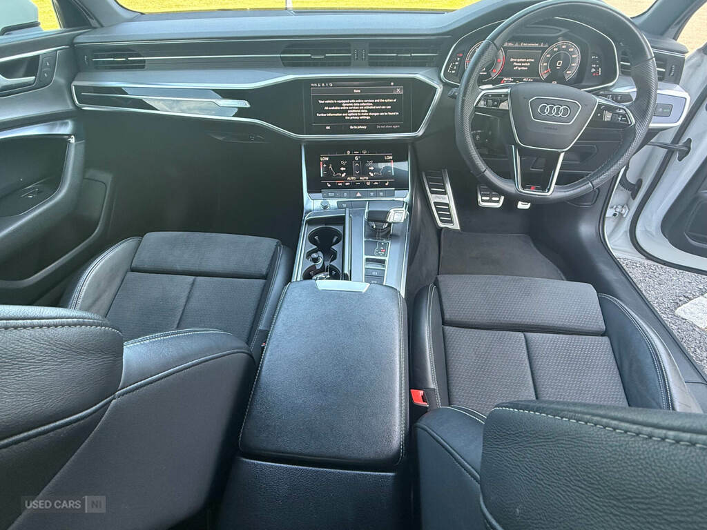 Audi A6 Estate Blue #10