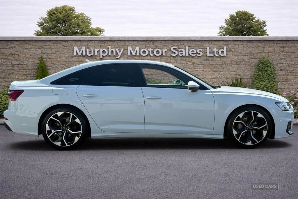 Audi A6 40 Tdi S Line S Tronic MM71TZV White #2