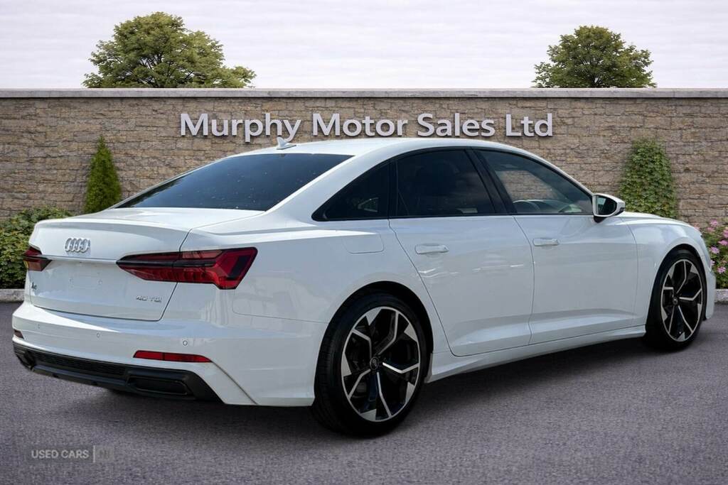 Audi A6 40 Tdi S Line S Tronic MM71TZV White #3