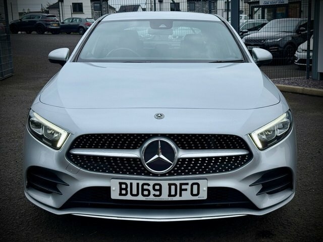 Mercedes-Benz A Class 2019 1.5 A180d Amg Line Saloon 7G-dct E BU69DFO Silver #5
