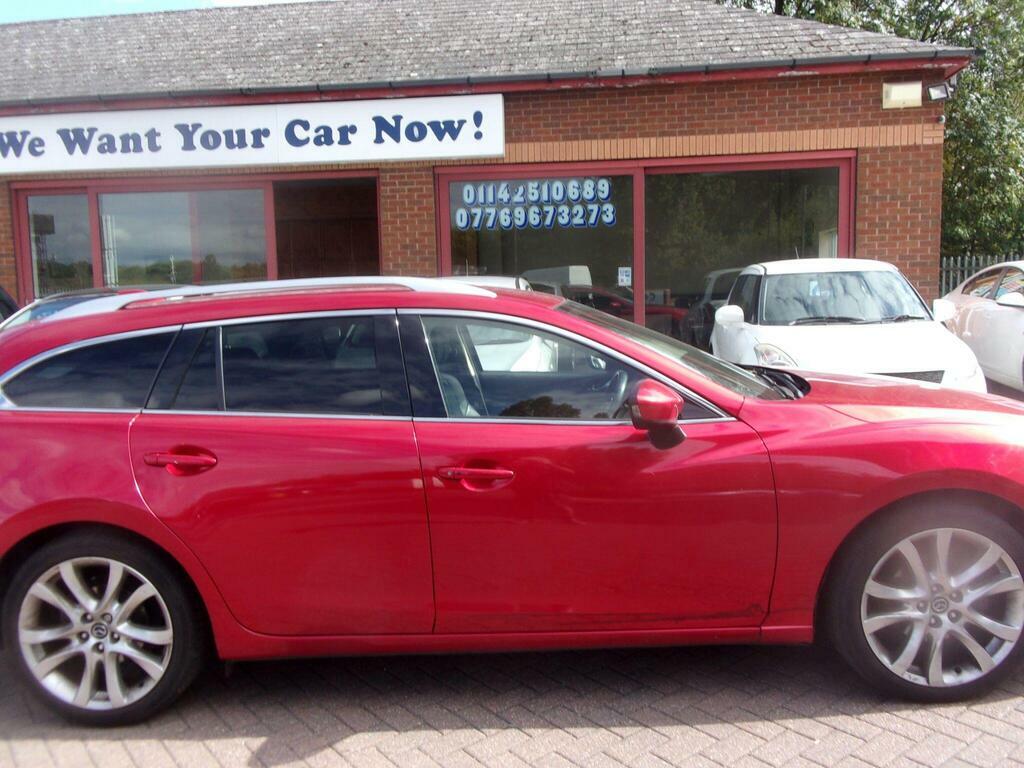 Mazda 6 2.2 Skyactiv-d Sport Nav Tourer Euro 6 S S Red