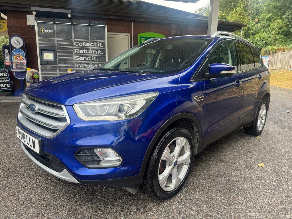 Ford Kuga Ulez Camera OY18LLW Blue