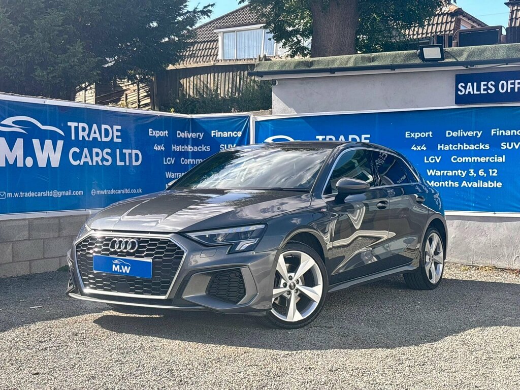 Audi A3 1.4 Tfsie 40 S Line Sportback S Tronic Euro 6 Ss Grey
