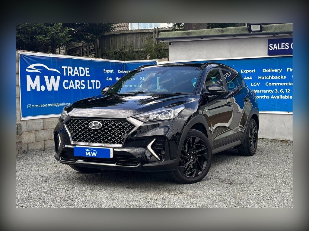Hyundai Tucson 1.6 Crdi Mhev N Line Dct Euro 6 Ss Black