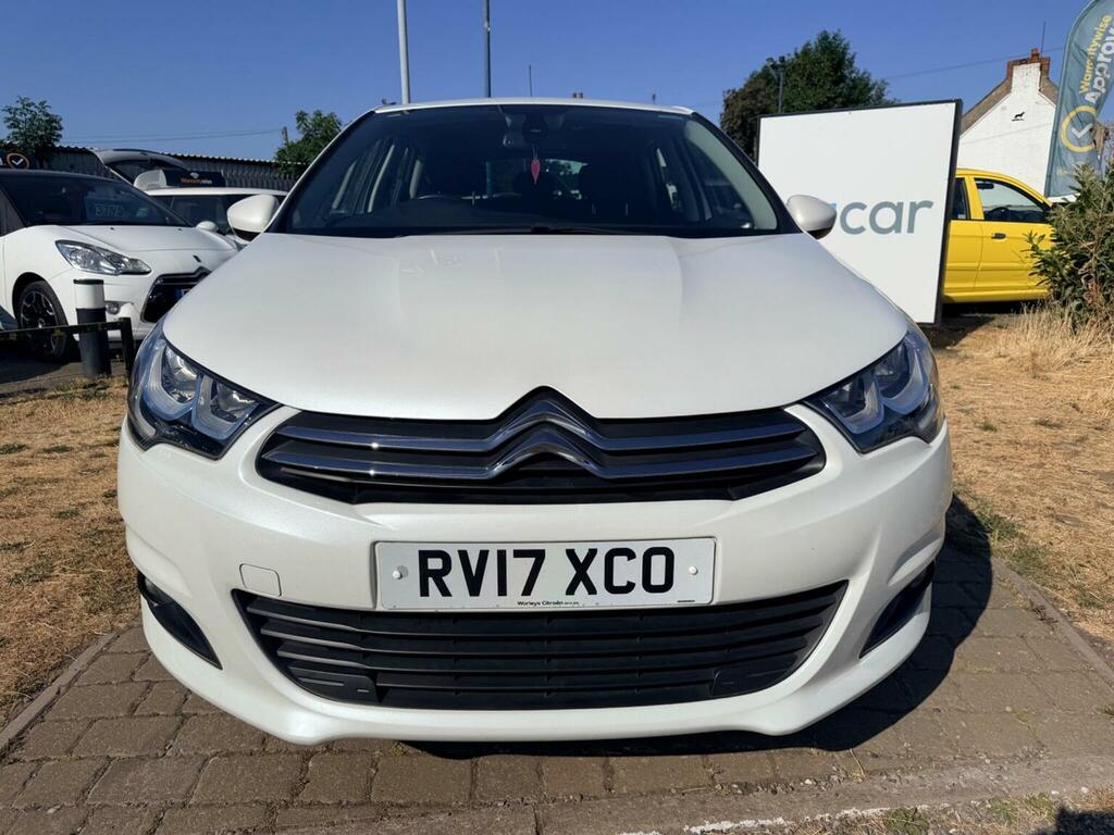 Citroen C4 Hatchback 1.2 Puretech Flair Euro 6 Ss 201 White #2