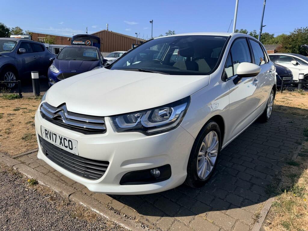 Citroen C4 Hatchback 1.2 Puretech Flair Euro 6 Ss 201 White #3