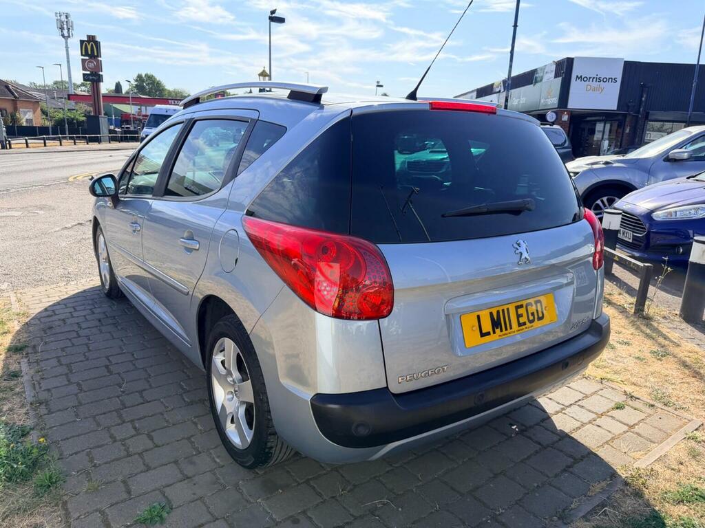 Peugeot 207 SW Estate 1.6 Vti Allure Euro 5 201111 Blue #4