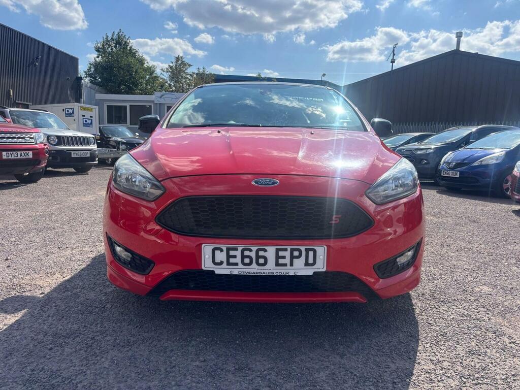 Ford Focus Hatchback 2.0 Tdci Zetec S Red Edition Euro 6 Ss CE66EPD Red #6