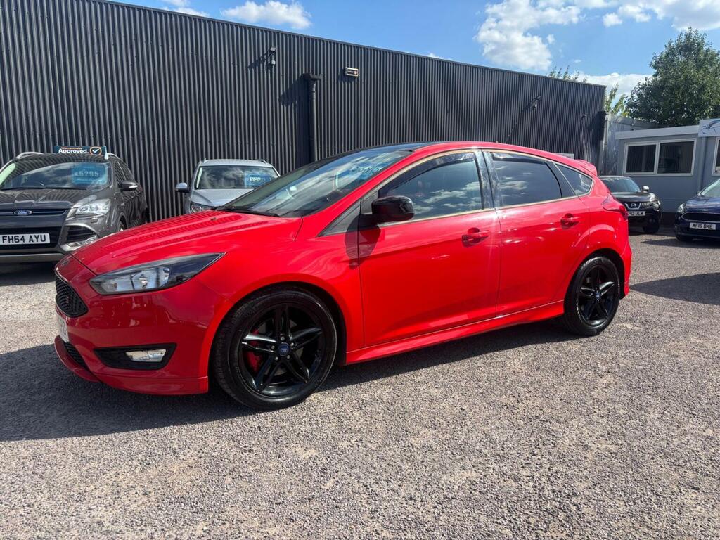 Ford Focus Hatchback 2.0 Tdci Zetec S Red Edition Euro 6 Ss CE66EPD Red #4