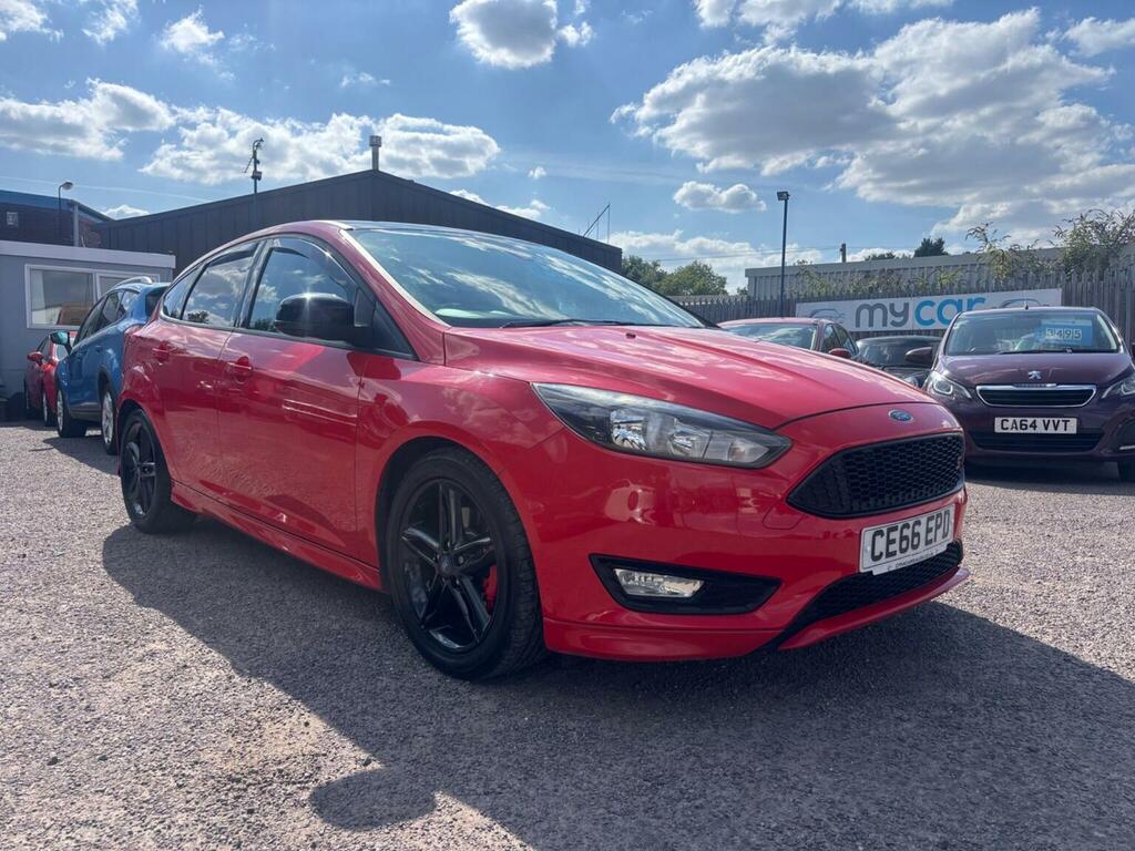 Ford Focus Hatchback 2.0 Tdci Zetec S Red Edition Euro 6 Ss Red