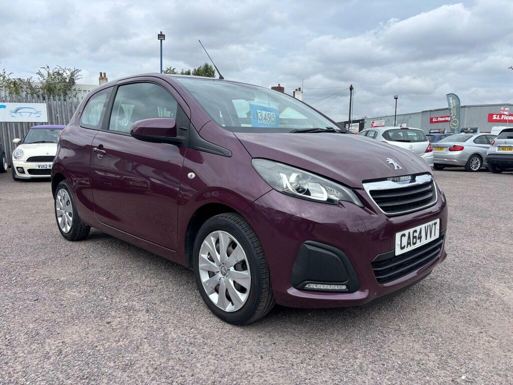 Peugeot 108 Hatchback 1.0 Vti Active Euro 5 Euro 5 20156 Purple