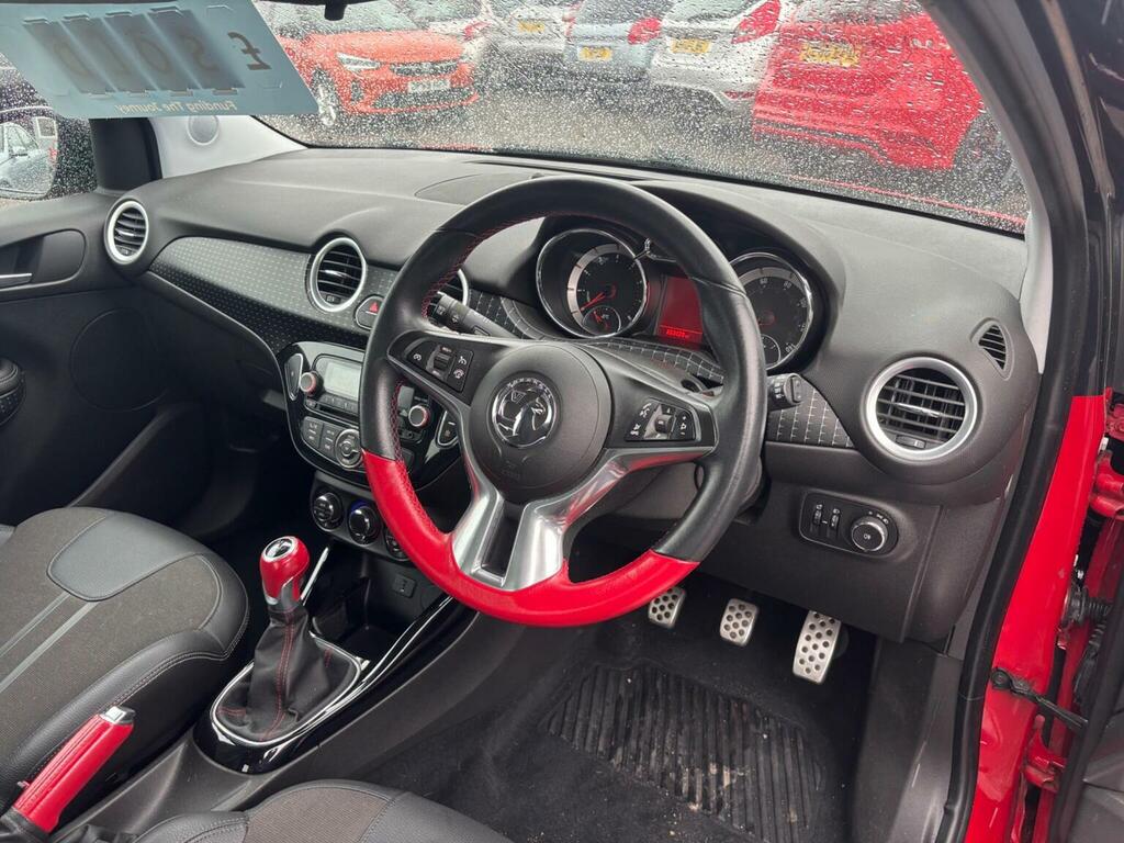 Vauxhall Adam 1.2I Slam Euro 6 Red #3