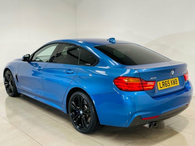 BMW 4 Series Gran Coupe 435D M Sport Hatchback LR65KWB Blue #2