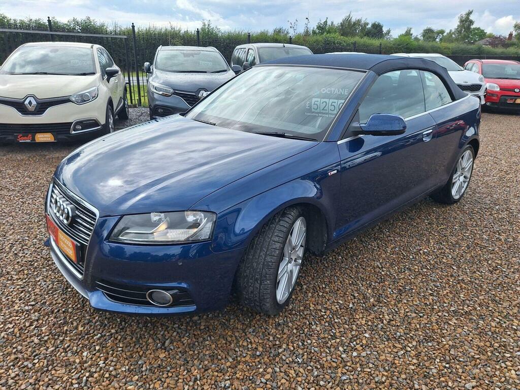 Audi A3 Cabriolet 1.6 Tdi S Line Euro 5 Ss Blue #5