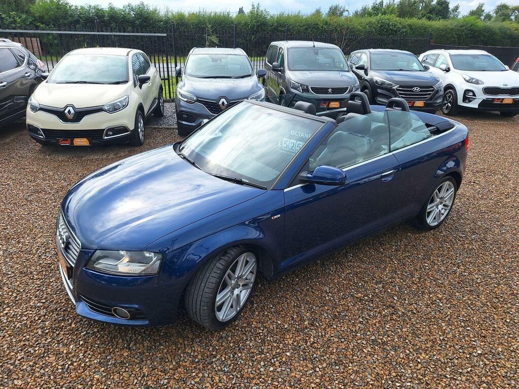 Audi A3 Cabriolet 2L S Line Red #17