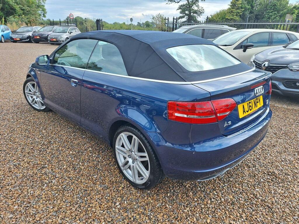 Audi A3 Cabriolet 2L S Line Red #12