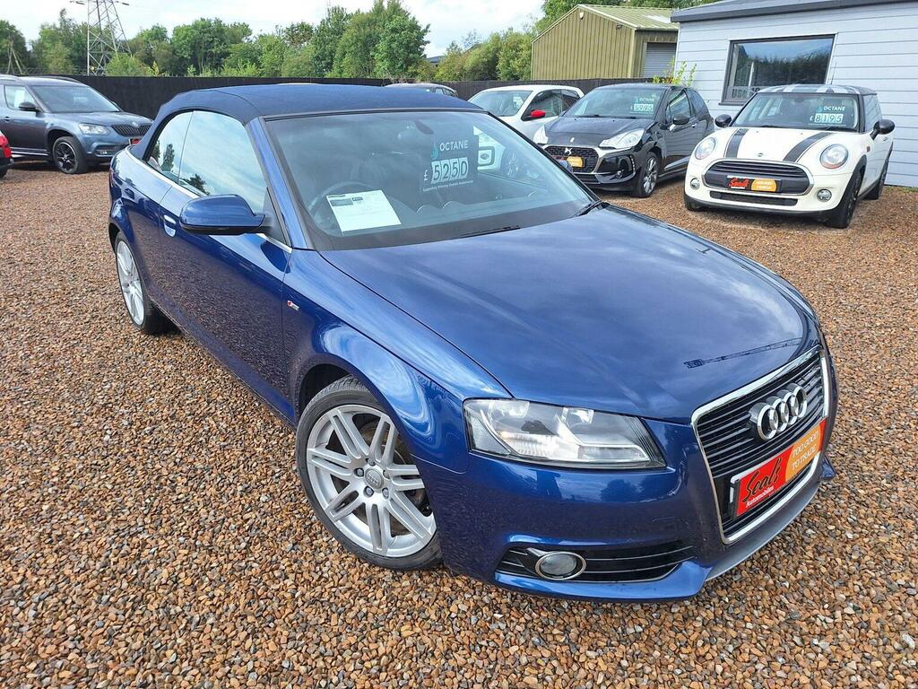 Audi A3 Cabriolet 1.6 Tdi S Line Euro 5 Ss Blue