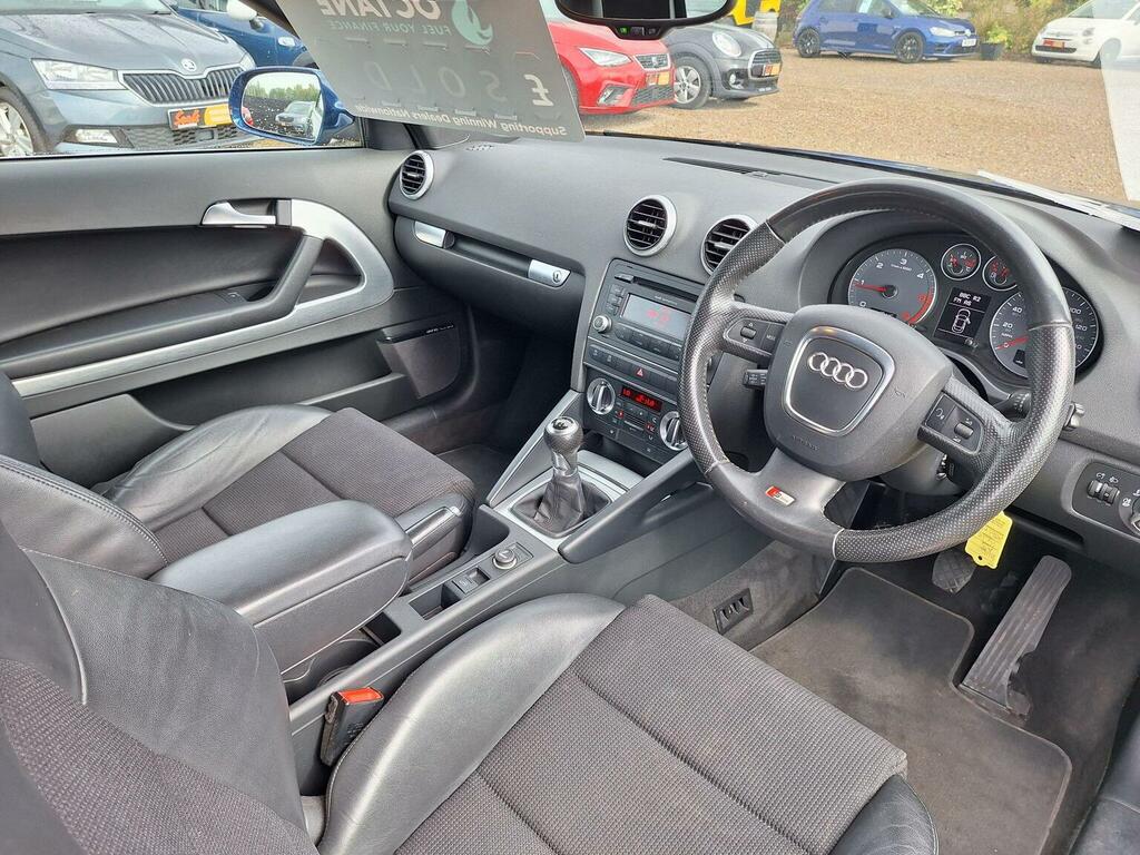Audi A3 Cabriolet 2L S Line Red #9