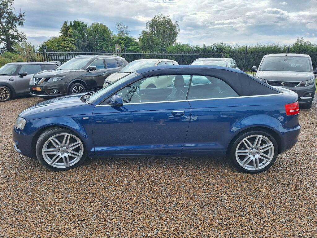 Audi A3 Cabriolet 1.6 Tdi S Line Euro 5 Ss Blue #3