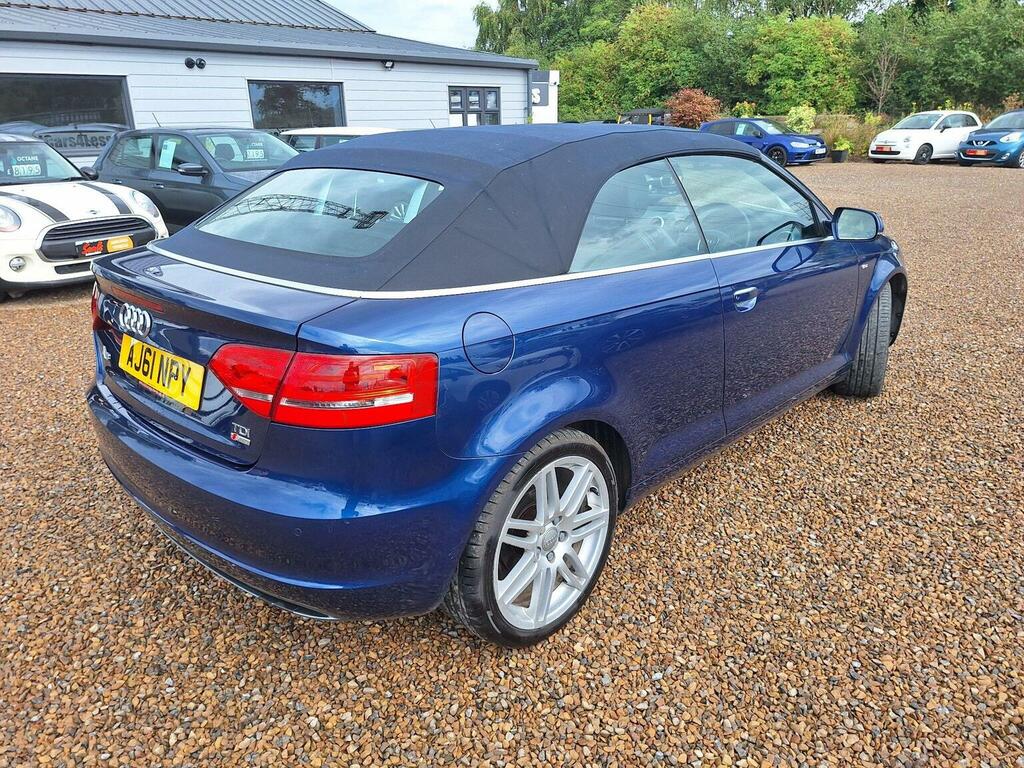 Audi A3 Cabriolet 2L S Line Red #7