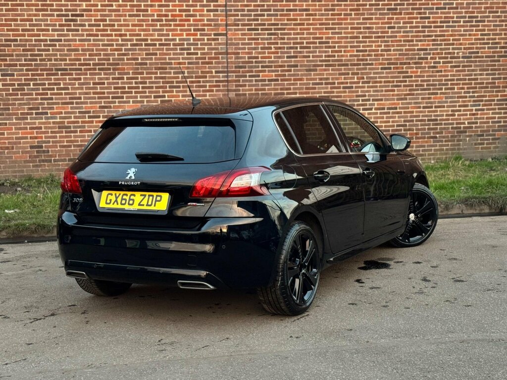 Peugeot 308 1.6 Bluehdi Gt Line Eat Euro 6 Ss Black #6