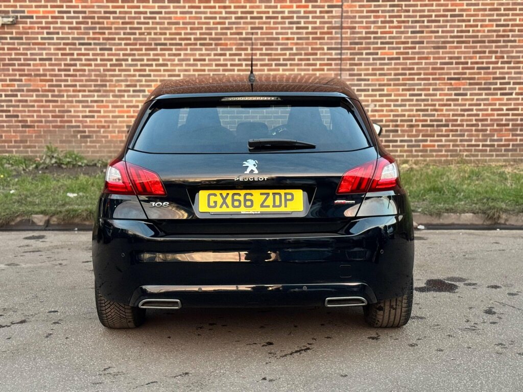 Peugeot 308 1.6 Bluehdi Gt Line Eat Euro 6 Ss Black #5