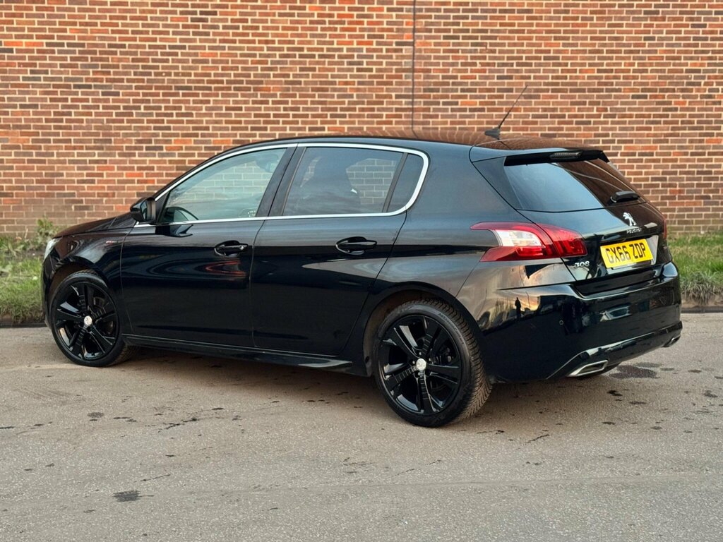Peugeot 308 1.6 Bluehdi Gt Line Eat Euro 6 Ss Black #4