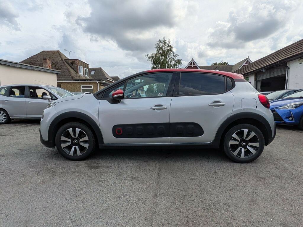 Citroen C3 1.2 Puretech Flair Euro 6 VU67CYZ Silver #5
